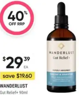 Healthy Life WANDERLUST Gut Relief+ offer