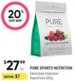 Healthy Life PURE SPORTS NUTRITION Electrolyte Hydration Superfruits offer