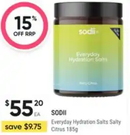 Healthy Life SODII Everyday Hydration Salts Salty Citrus offer