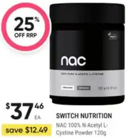 Healthy Life Switch nutrition cystine powder offer