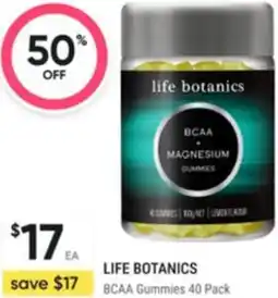 Healthy Life Life botanics BCAA Gummies offer