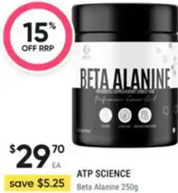Healthy Life Atp science beta alanine offer
