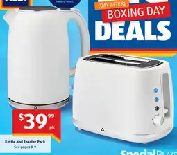 ALDI Kettle and Toaster Pack offer
