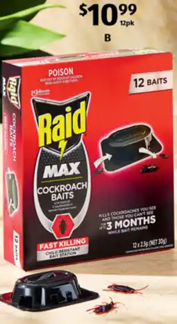ALDI Raid Cockroach Baits offer