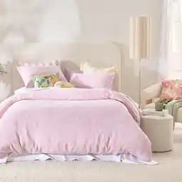 Pillow Talk Petaleen Quilt Cover Set by Habitat offer