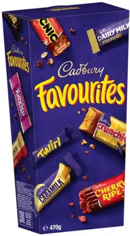 IGA Cadbury Favourites Selected Varieties offer