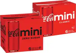 IGA Coca‑Cola, Sprite or Fanta Mini 6x250mL Selected Varieties offer