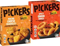 IGA McCain Pickers 230‑350g Selected Varieties offer