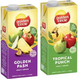 IGA Golden Circle Fruit Drink Selected Varieties offer