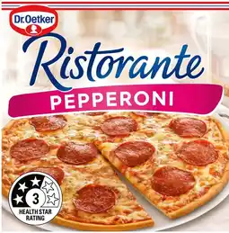 IGA Dr. Oetker Ristorante Pizza 310‑390g Selected Varieties offer