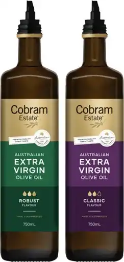 IGA Cobram Estate Extra Virgin Olive Oil Selected Varieties offer
