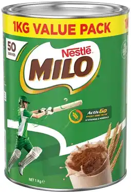 IGA Nestlé Milo Value Pack offer