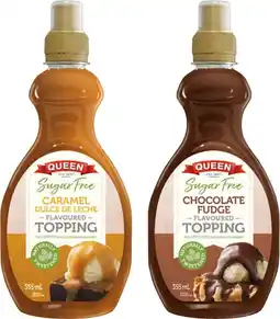 IGA Queen Sugar Free Topping Selected Varieties offer