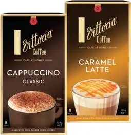 IGA Vittoria Coffee Sachets Selected Varieties offer