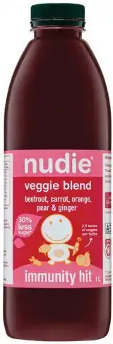 IGA Nudie Veggie Blend Immunity Hit offer