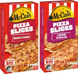 IGA McCain Pizza Slices Selected Varieties offer