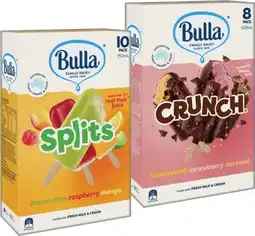 IGA Bulla Ice Cream or Yoghurt Sticks 8‑14 Pack Selected Varieties offer