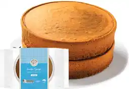 IGA Baker’s Oven Unfilled Vanilla Sponge offer