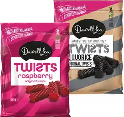 IGA Darrell Lea Liquorice Share‑280g Selected Varieties offer