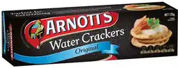 IGA Arnott’s Original Water Crackers offer