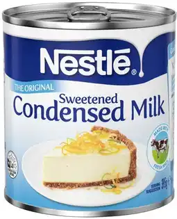 IGA Nestlé Sweetened Condensed Milk 395g or Skim 99% Fat Free 410g offer