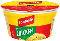 IGA Fantastic Bowl Noodles Selected Varieties offer