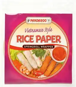 IGA Pandaroo Rice Paper offer