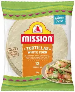 IGA Mission Gluten Free White Corn Tortillas offer