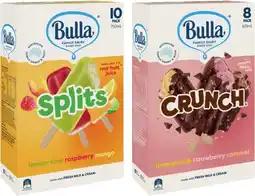 IGA Bulla Ice Cream or Frozen Yoghurt Sticks 8‑14 Pack or Chupa Chups Minis 10 Pack Selected Varieties offer