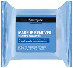 IGA Neutrogena Makeup Remover Cleansing Towelettes Selected Varieties offer