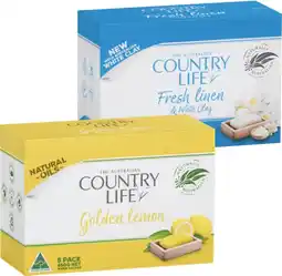 IGA Country Life Bar Soap Selected Varieties offer