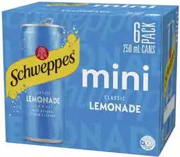 IGA Pepsi or Solo Mini Cans 6x250mL Selected Varieties offer