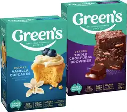 IGA Green’s Deluxe or Gluten Free Baking Mix 380‑630g Selected Varieties offer