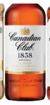 Canadian club whisky