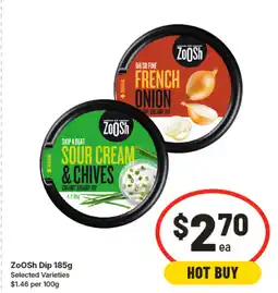 IGA ZooSh Dip 185g offer