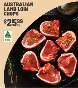 IGA Australian lamb loin chops offer