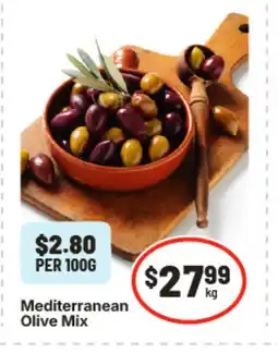 IGA Mediterranean olive mix offer