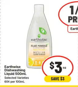 IGA Earthwise Dishwashing Liquid offer