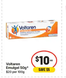 IGA Voltaren Emulgel 50g offer
