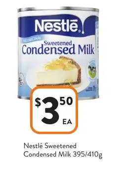 Foodworks Nestlé sweetened condensed milk offer