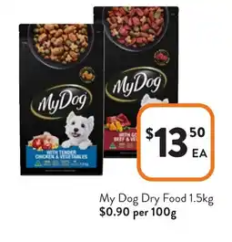 Foodworks My dog dry food offer