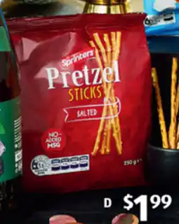 ALDI D Sprinters Pretzel Sticks offer
