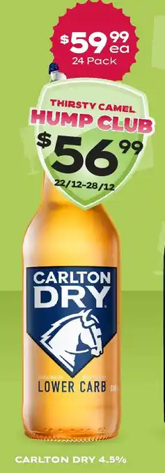 CARLTON DRY 4.5%