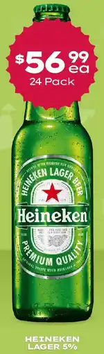 Thirsty Camel Heineken lager 5% offer