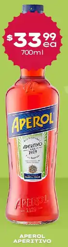 Thirsty Camel Aperol aperitivo offer