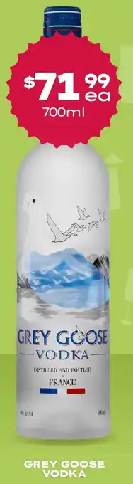Thirsty Camel Grey goose vodka offer