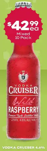Thirsty Camel Vodka cruiser 4.6% offer