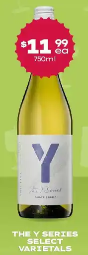Thirsty Camel The y series select varietals offer