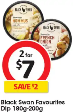 Coles Black Swan Favourites Dip offer
