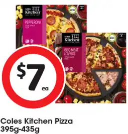 Coles Coles Kitchen Pizza offer